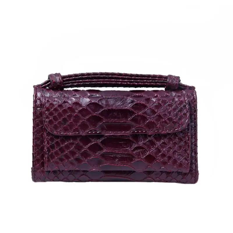 New Style Luxury Handbags For Women Genuine Leather Day Small Clutch One Chain Shoulder Cross-body Bags Crocodile Pattern Purse