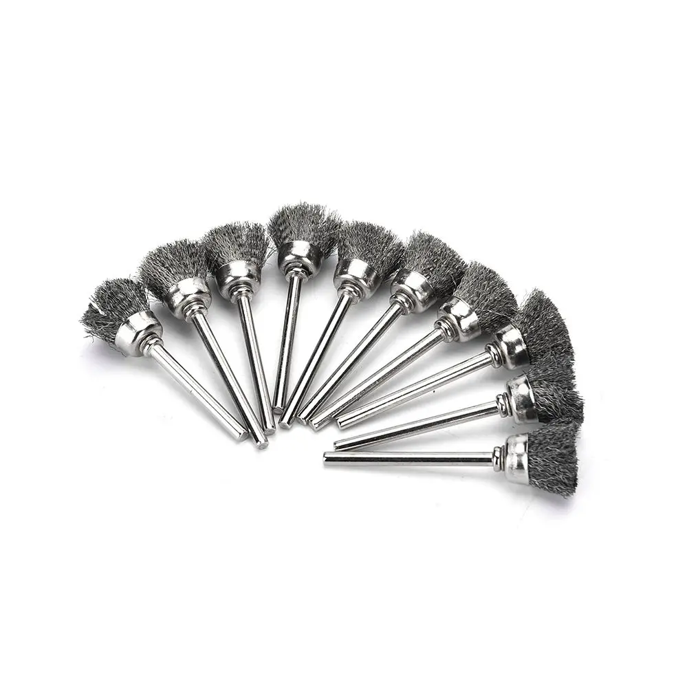 10 шт. абразивные материалы для гравера brush dremel steel brush dremelbrush steel | Щетка -32854247266
