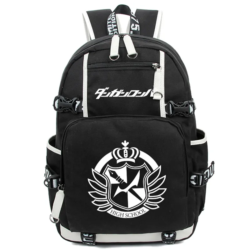  New Arrival Dangan Ronpa Danganronpa Monokuma School Backpack Cosplay Shoulder Bag Luminous Student - 32784125341