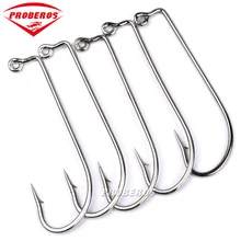 200 шт./лот рыболовные крючки O'shaughnessy серии 5/0# джиг крюк Sunlure бренд джиг большой Одиночная Колючая рыболовные крючки, рыболовные снасти Pesca