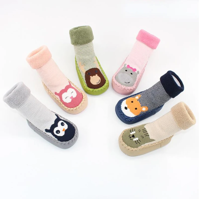 Lion Bear infant Baby foot socks for babies 0 18 months newborns Non