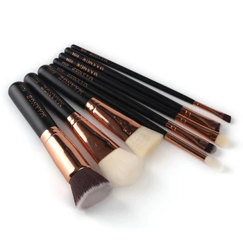 

Bamboo Makeup Brushes 8Pcs Set Eye Shadow Foundation Natural Soft Bristles Blush Eyeshadow Cosmetic Brush Make Up Tool
