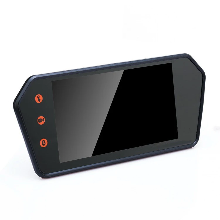 Автомобиль 800*480 7 дюймов ЖК-дисплей Цвет Экран Цвет на тонкопленочных транзисторах на тонкоплёночных транзисторах ЖК-дисплей MP5 зарядное устройство для автомобиля с Зеркало заднего вида видео монитор парковки телефона соединение