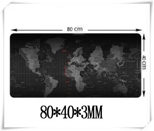 Карта мира большой размер 400*800 мм * 3 мм карта мира скорость игры Коврик для мыши коврик для ноутбука игровой коврик для мыши Прочный