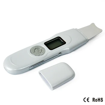 

Hot! LCD Mini Portable Facial Ultrasonic Ultrasound Ion Skin Scrubber Peeling Facial Cleaner Massager Free Shipping