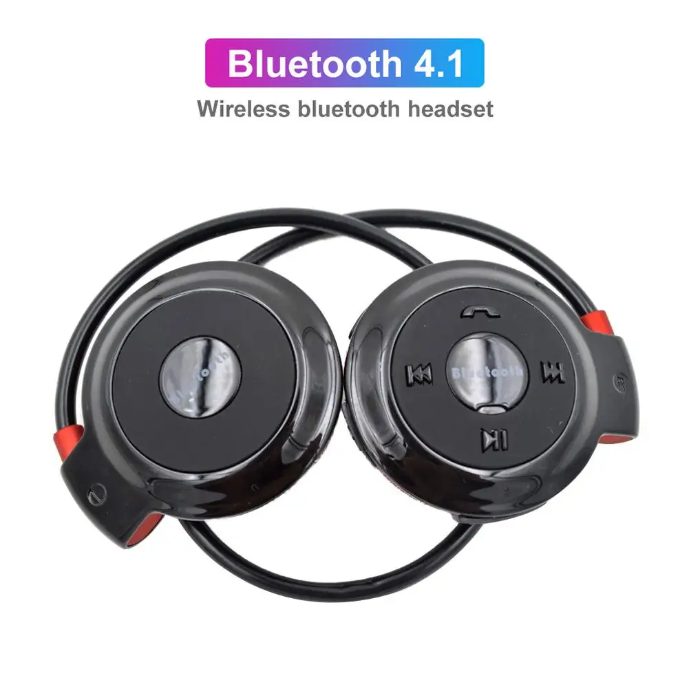 

Mini503 Wireless Bluetooth Stereo Headphone TF Card FM Radio Sports Headset Good quality