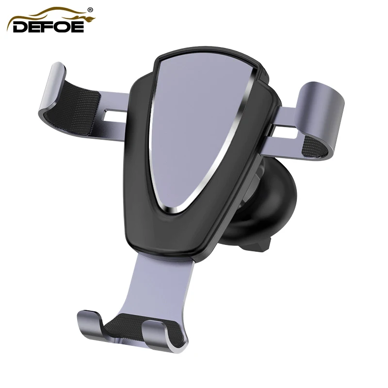 

car phone holder Creative gravity phone holder Car air outlet Automatically lock 360 degree rotating Navigation phone holder