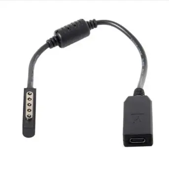 

USB 3.1 Type C USB-C Female DC 12V to Surface Pro1 Pro2 Charge Cable Adapter