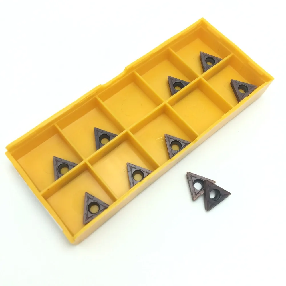 

10PCS TCMT110204 VP15TF Internal Turning Tools Carbide inserts Cutting Tool CNC Tools Lathe tools Lathe cutter