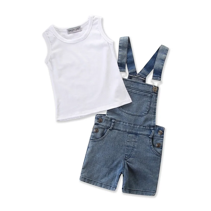 baby boy white shorts with suspenders