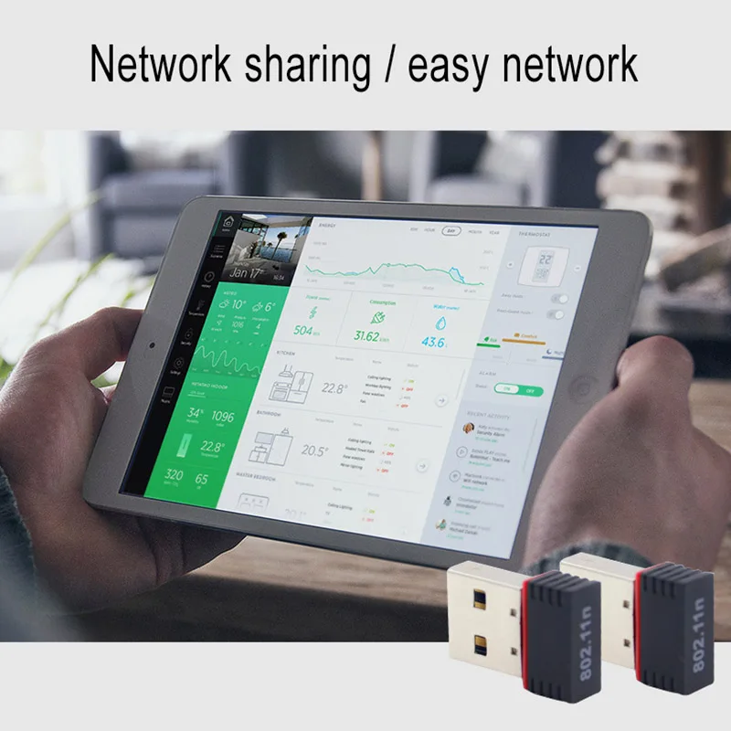

1pc USB WIFI Adapter Mini Wireless Adapter Fast Speed LAN Card RTL8188 150M SL@88