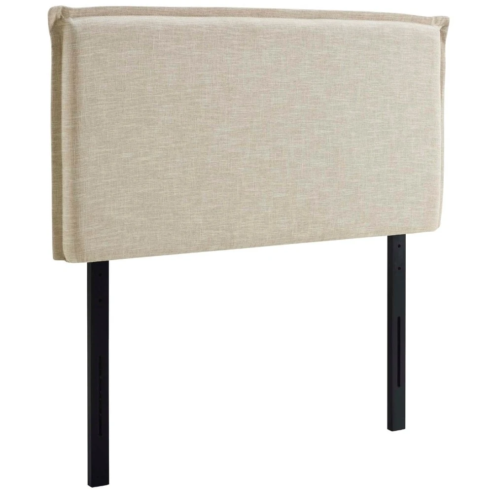 Camille Twin Upholstered Fabric Headboard