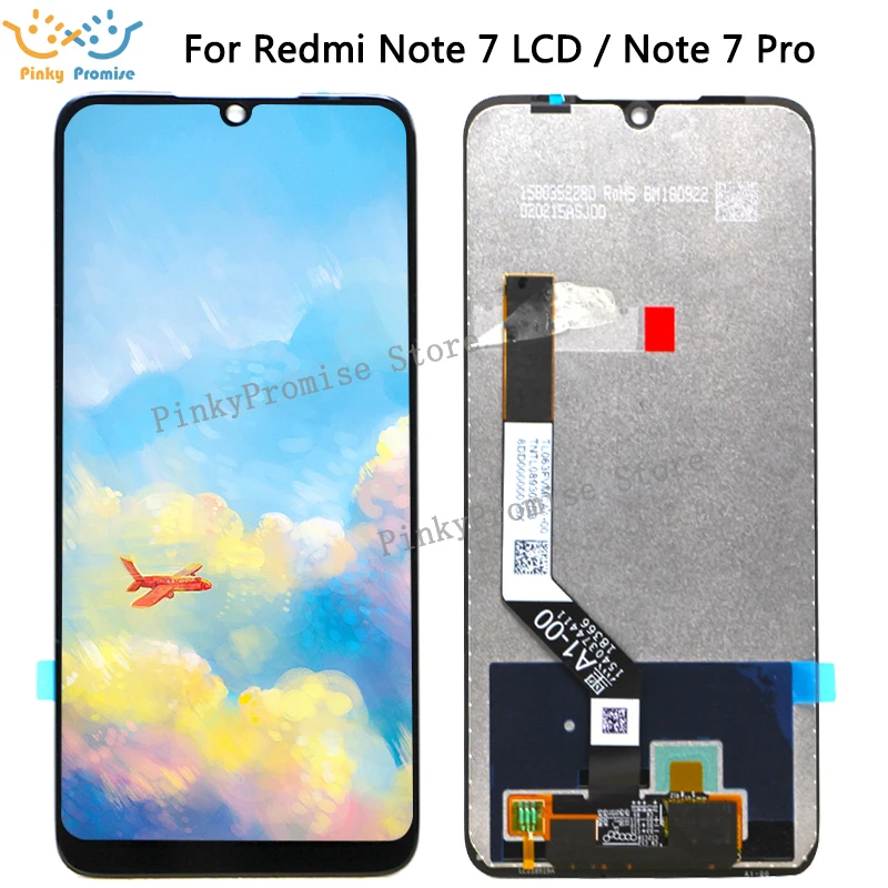 Для Xiaomi Redmi Note 7 ЖК-дисплей сенсорный дигитайзер сборка Redmi Note 7 pro ЖК-дисплей Запчасти