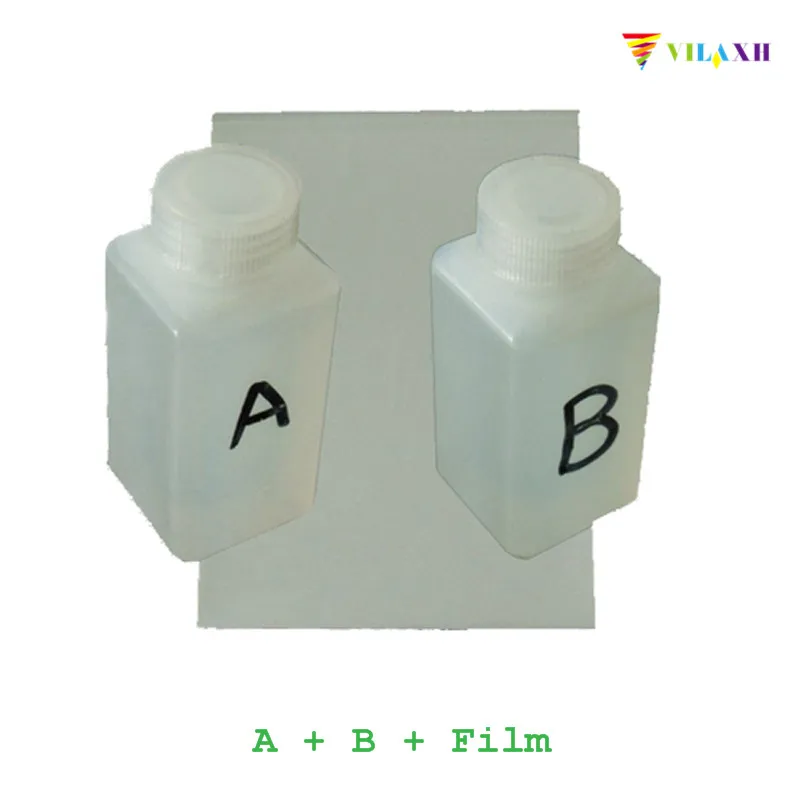Hydrographic Activator A and B each 100ml + 10pcs A4 Hydrographic Film