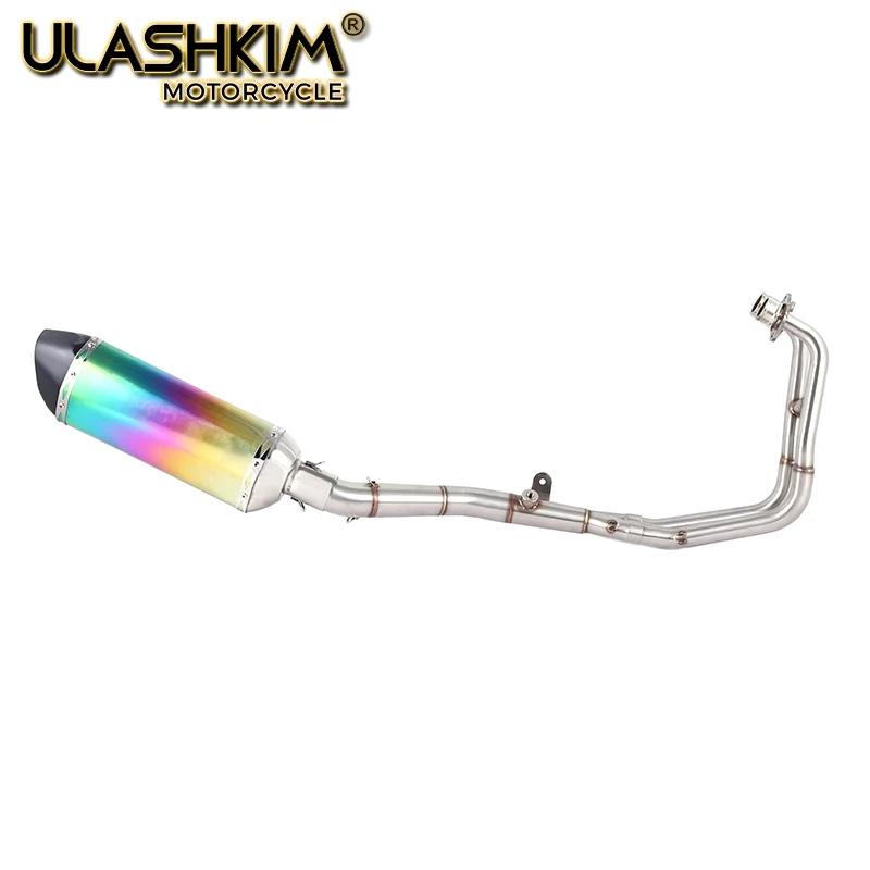 

Motorcycle Exhaust Full System Slip On For Yamaha MT03 MT-03 YZF R3 R25 YZF-R3 YZF-R25 2014 to 2018