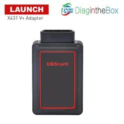 100% Оригинальный Старт X431 V + Bluetooth DBSCarII разъем X431 адаптер