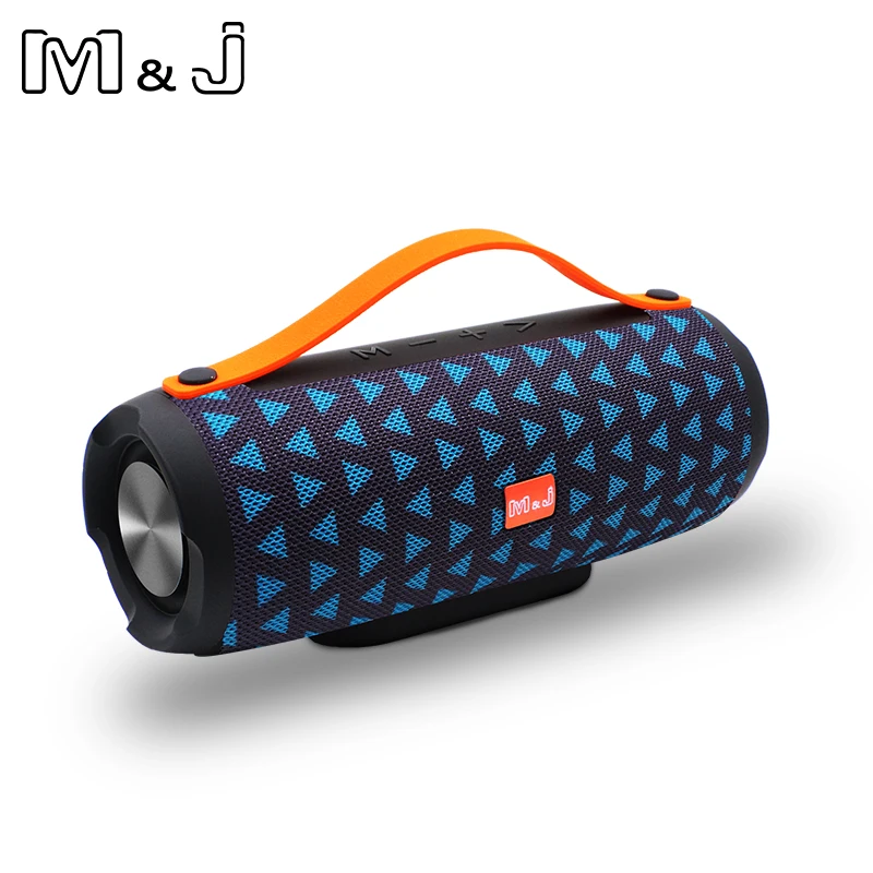 Беспроводная Bluetooth Колонка M & J портативная уличная большой мощности 10 Вт USB TF FM