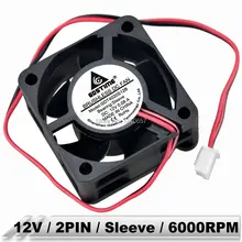 Gdstime – ventilateur de refroidissement à flux industriel sans balais, 2 pièces, 4020 40mm x 40x20mm, 4cm DC 12V, 2 broches