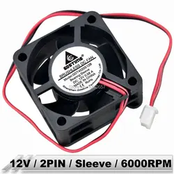 Gdstime – ventilateur de refroidissement à flux industriel sans balais, 2 pièces, 4020 40mm x 40x20mm, 4cm DC 12V, 2 broches 