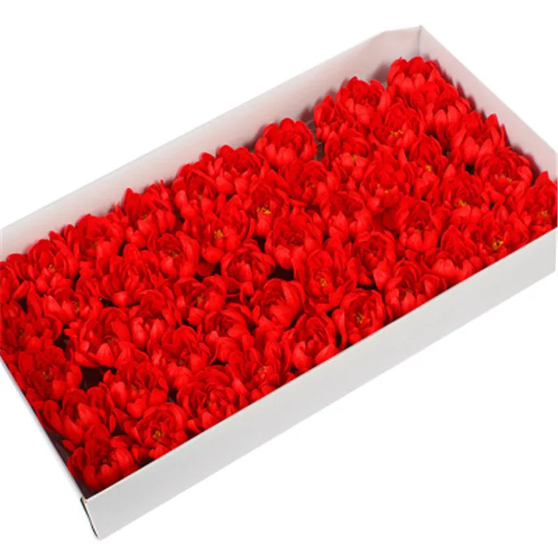  Soap Asters Flowers Head Artificial Flowers For  Home Wedding Party  Decoration Ball Craft Fake Flowers (11)