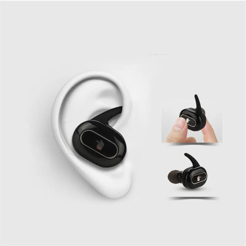 New T03 Plus Wireless Mini Waterproof Earphone Bluetooth Earbud Earpiece Music Earphone Handsfree of Microphone for Smart Phone