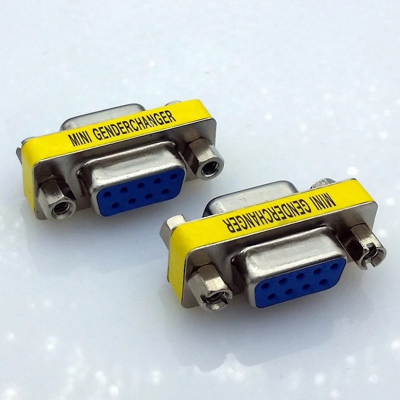 

DB9 Female to Female serial port Adapter serial port cable Female converter adapter Free shipping