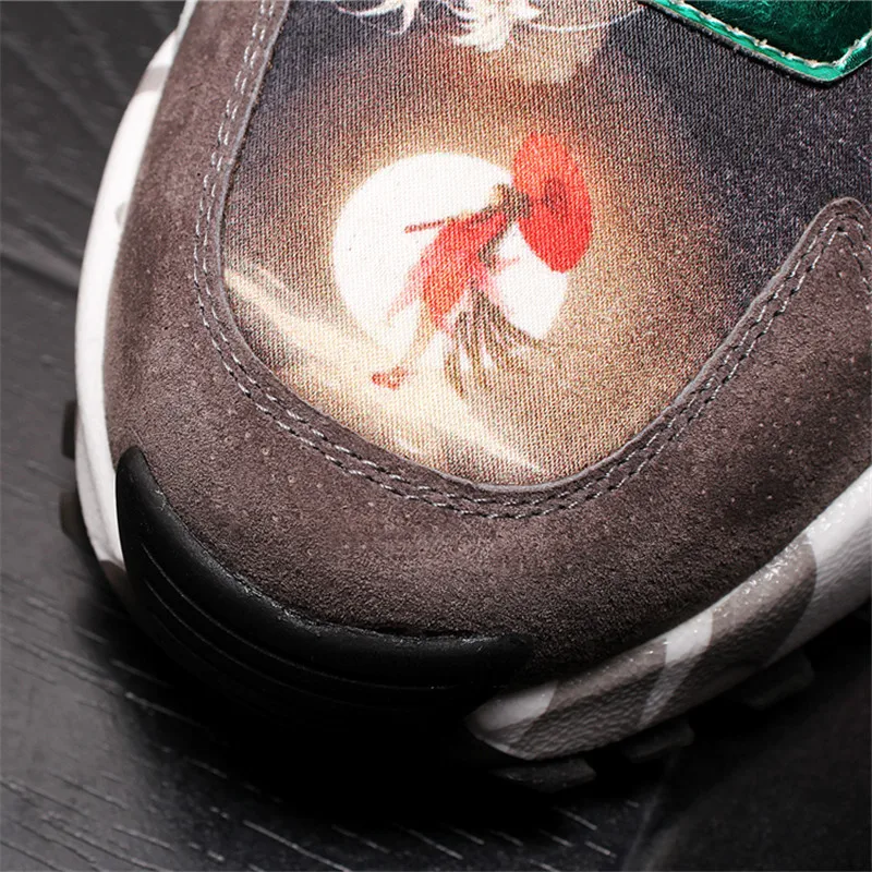 Мужская обувь с принтом; Zapatos De Hombre; модная обувь для молодых мужчин; удобная обувь; chaussure Homme; 6#20/10D50