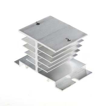 

Aluminum Single Phase Solid State Relay SSR Heat Sink Dissipation Radiator