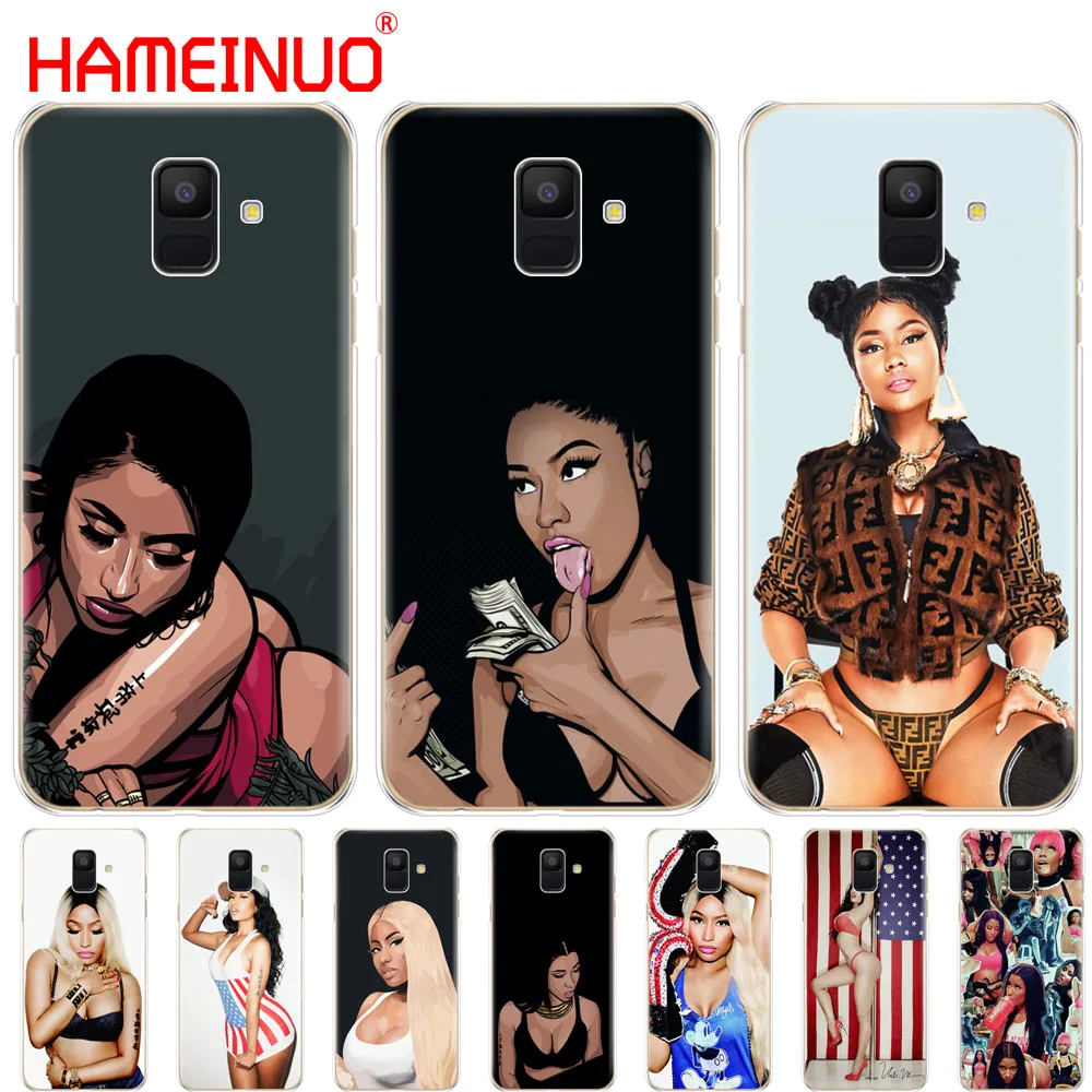 Чехол для телефона Samsung Galaxy J4 J6 J8 A9 A7 2018 A6 A8 PLUS J7 Duo чехол привлекательный Nicki Minaj |
