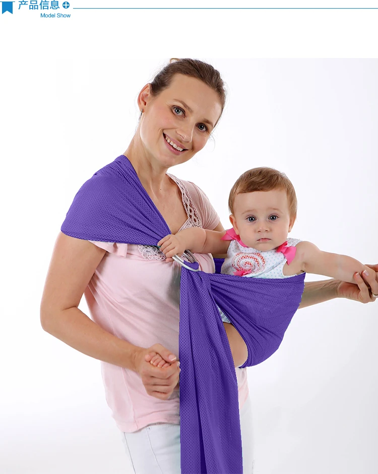 Mochila para Crianças Sling para Recém-nascidos Portador de Bebê Cinto de Transporte Egmao Bebê Perfuração Estilingue Canguru Transporte Envoltório 5 canguru transporte sling para recém-nascidos portador de
