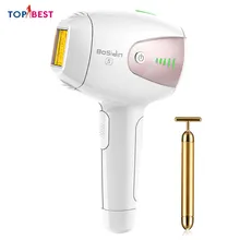 Depiladora Лазерная Перманентная электрическая машинка для удаления волос для лица Depilador безболезненный с бесплатным мини-триммером для волос