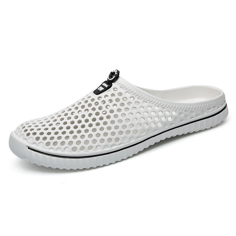 

Outdoor Slippers Summer Shoes Women Rubber Beach Sandals Breathable Sea River Shoes Man Anti Skid Shower Mules Zapatos Mujer