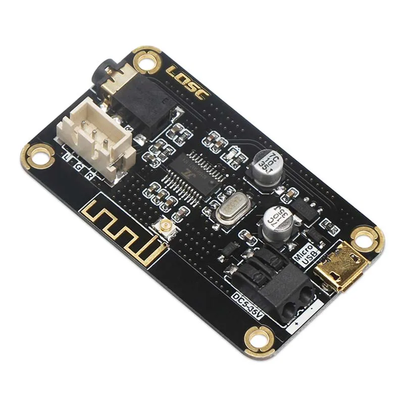 

Wireless MP3 Bluetooth 4.2 Audio Receiver Decoding Board for DIY Speaker Wireless Car