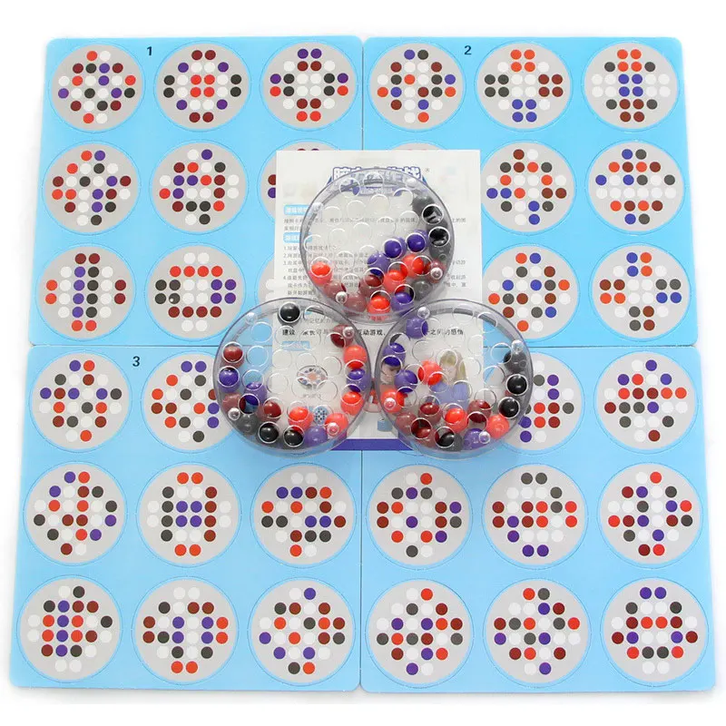 

Finger Baby Concentrate on Observation Cultivation Board Games Turn Beads Children's Hand-eye Coordination Intelligence Toys