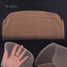 5 шт./лот кружева Чистая цокольном этаже фундамент для изготовления кружевной топ застежка парики делает 13*4 дюйма