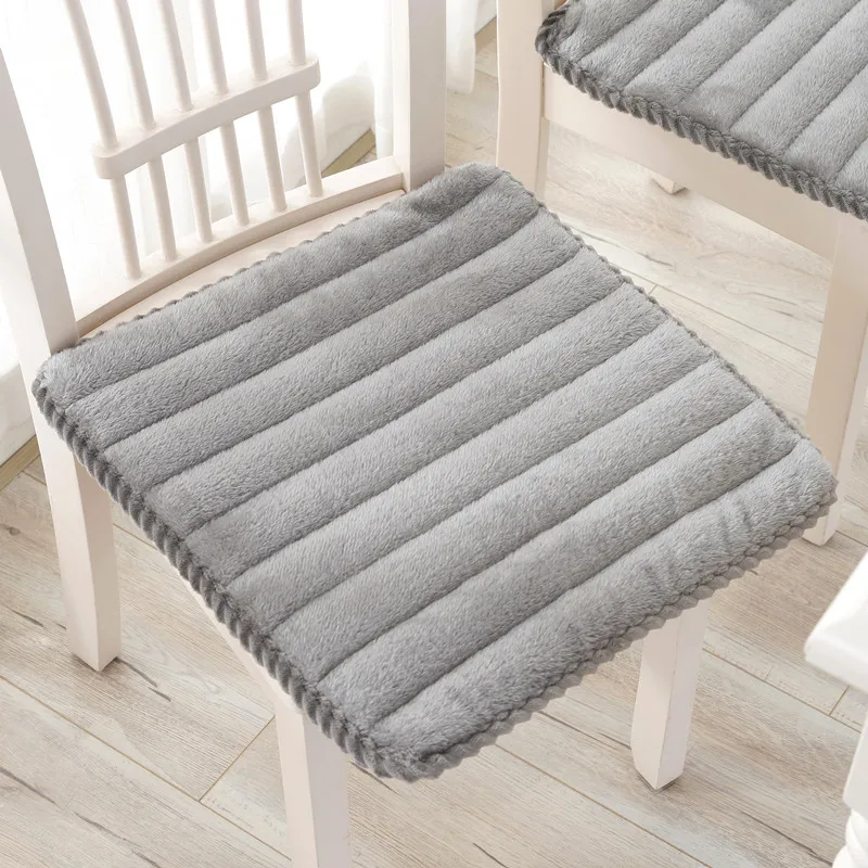 

Thick Cotton Chair Cushion Comfortable Sitting Buttocks Chair Cushion Non-slip Seat Pad Super Soft Cushion For Home Office Decor