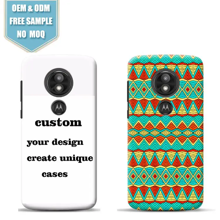 

Fancy Pattern Phone Custom Case for Motorola MOTO x3/x4/E5/G7 For Motorola Series Full Wrap Printing Cases Drop ship support
