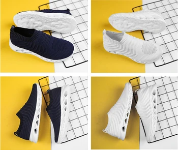 

2019 Hot Sale Summer Men Sneakers Shoes Breathable Casual Shoes Fashion Comfortable Super Light Sneakers Shoes Plus Size 39-48