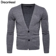 Мужской свитер, верхняя одежда без подкладки, мужской плотый вязаный кардиган, мужской вязаный пуловер свободного кроя Y
