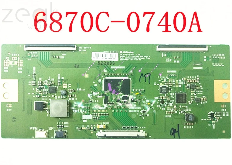 Для T-Con 6870C-0740A LG 65 дюймов ЖК-телевизор 4 K логическая плата Changhong Konka Hisense