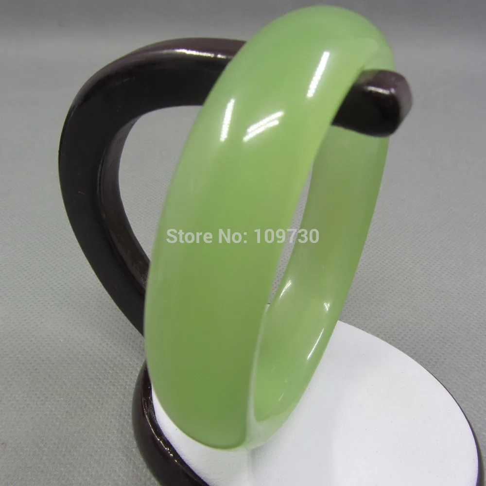 

00872 Hand Carved Bangle stone Bracelets Oriental Women Jewelry (A0426)
