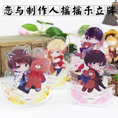 

3pcs/Lot Love and Producer Acrylic Stand Tumbler Figure Model High Quality Transparent Collection Charm Souvenir Birthday Gift