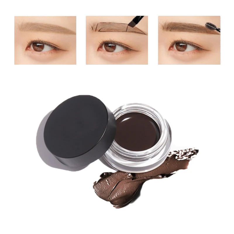 Waterproof Dyeing Eyebrow Powder Long Lasting Makeup No Shading Eyebrow Cream Natural Makeup