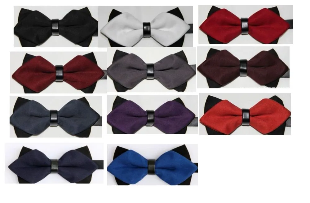 200pcs/lot men's fashion cotton Corner Design Bowtie Classic Trend for wedding &amp busniess | Аксессуары для одежды