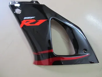 

Right side Upper Fairing part for YAMAHA YZFR1 00 01 YZF R1 2000 2001 YZF 1000 yzfr1 00 01 ABS black Fairings set YB17