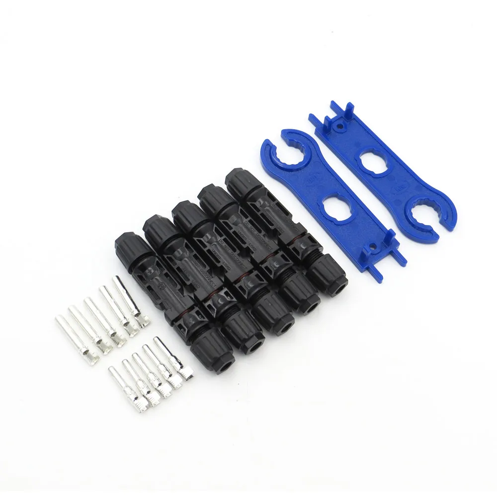 

solar panel parallel connection MC-4 T Y 3Y branch module fuse Connector for connect solar system Cutter Stripper Crimping Tool
