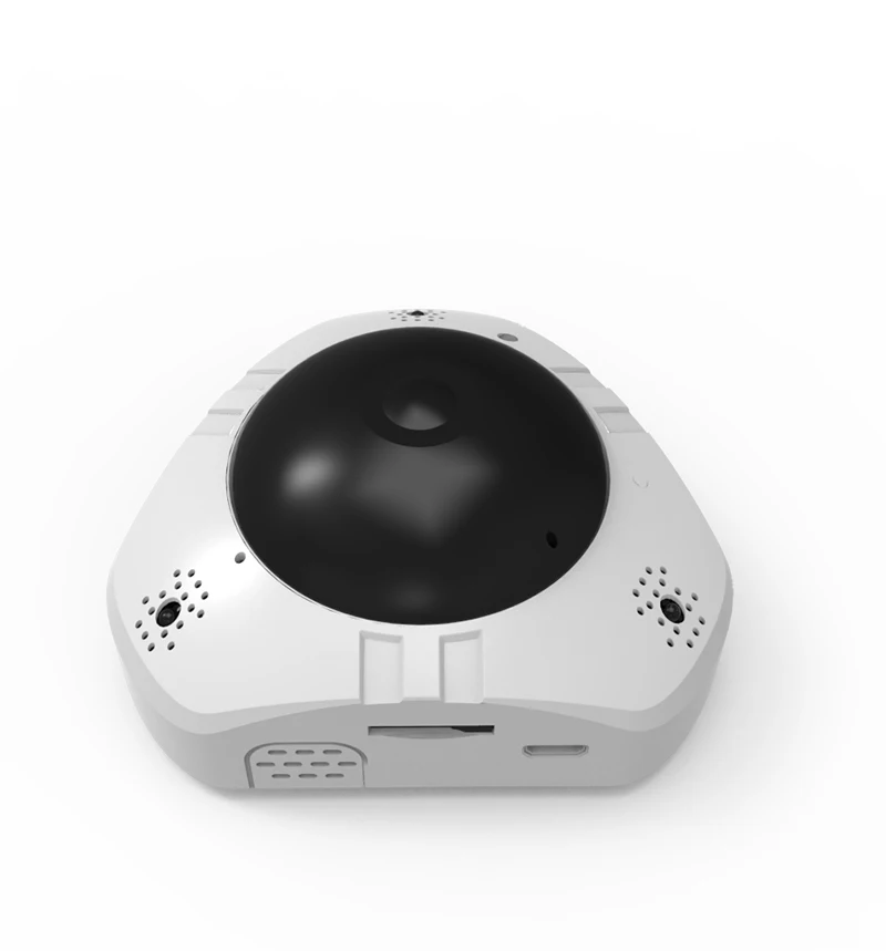 WiFi Panoramic Camera IP 360 Degree FishEye 1.3MP Security Mini CCTV Cam HD 960P 3D VR Wireless Smart Camcorder TF Card Slot I