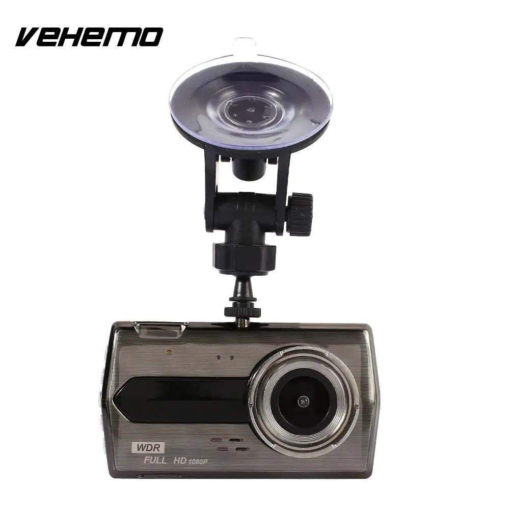 Vehemo HD1080P 4 дюйма дальнего Регистраторы автомобильные регистраторы Зеркало заднего вида Видеорегистраторы