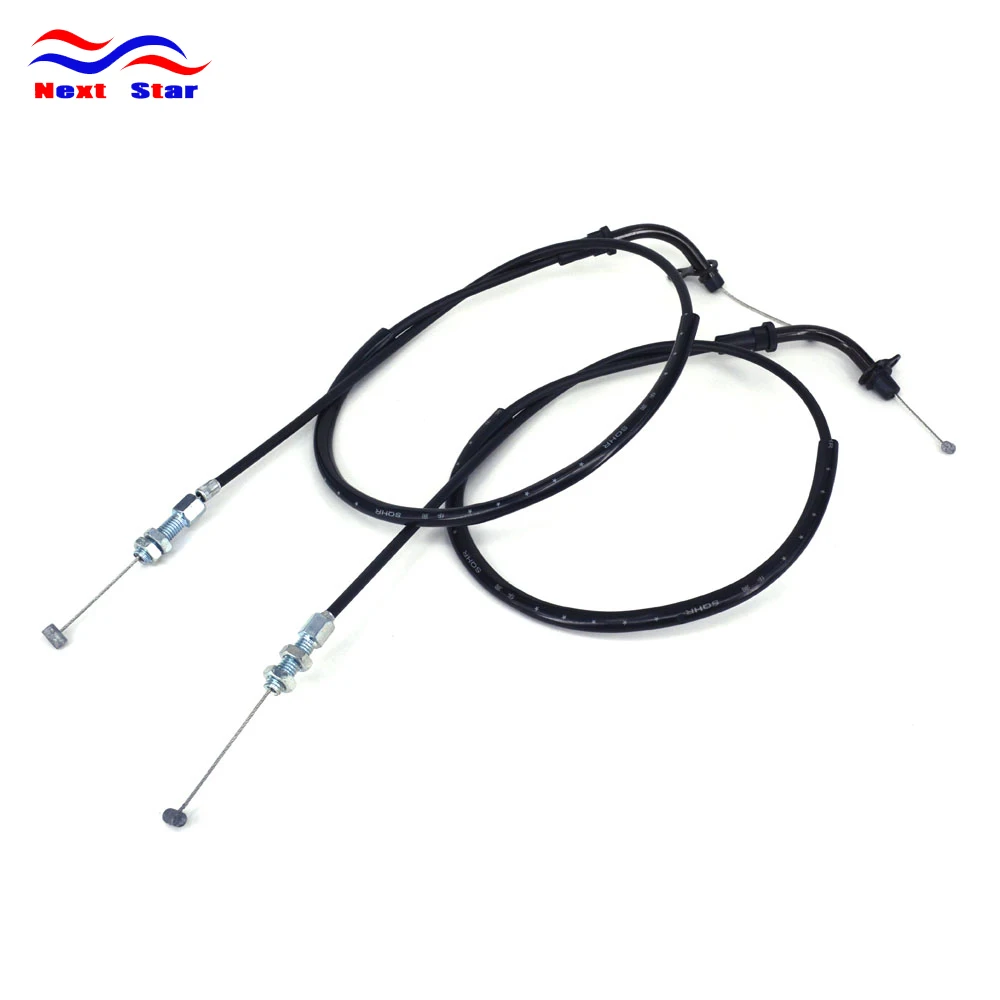 

Motorcycle Black Steel Throttle Cable Carburetor Line Gas Wire For SUZUKI GSXR GSXR1000 GSXR600 GSXR750 GSX1000R GSX600R GSX750R