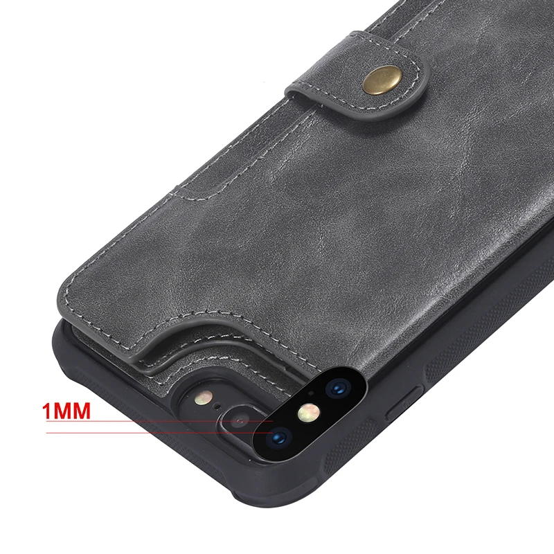Кожаный чехол бумажник для iPhone SE 2020 6 6s 7 8 Plus 11 Pro Max мягкий книжка X XR XS телефона с